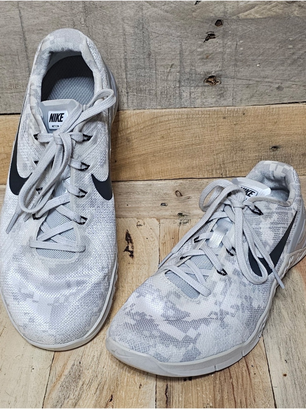 Nike Athletic Training Shoes - White/Black